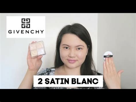 givenchy satin blanc